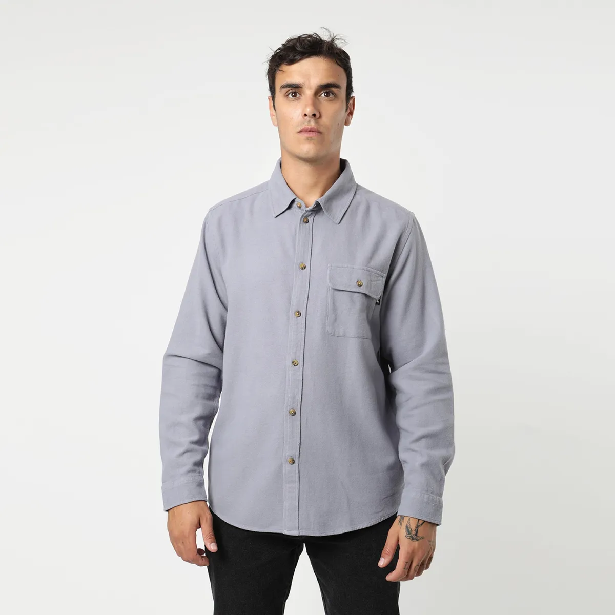 FROENS - Camisa Manga Larga Hombre Froens