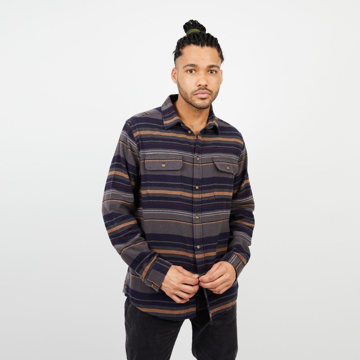 FROENS - Camisa Manga Larga Hombre Froens