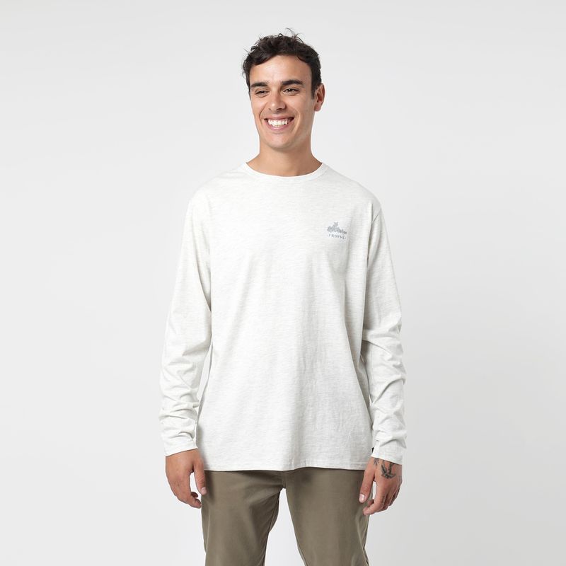 FROENS - Polera Manga Larga Algodón Hombre Froens