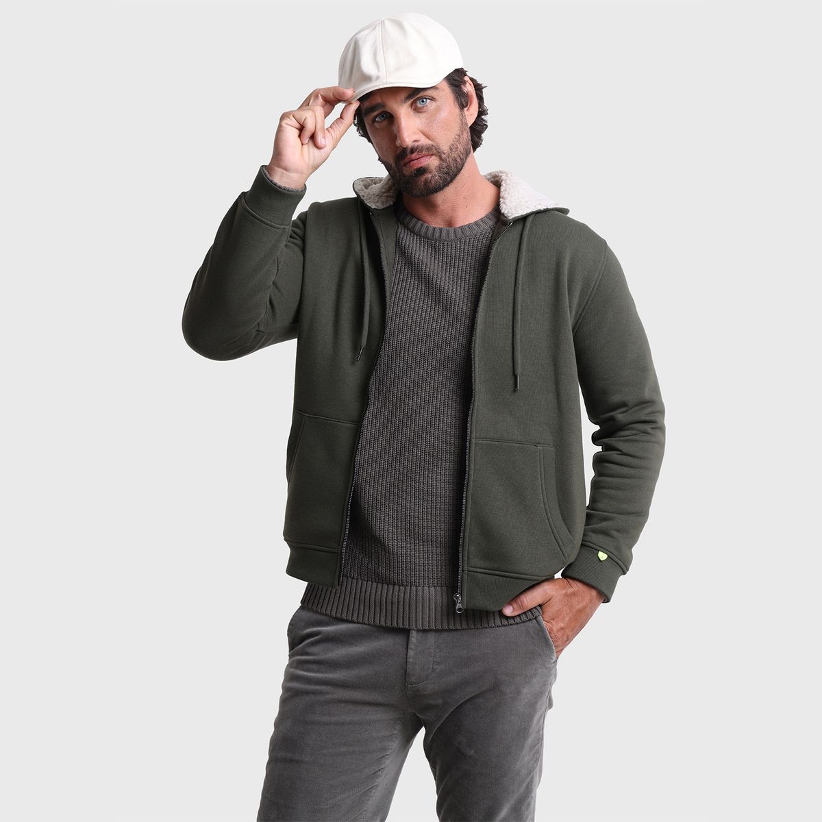 ARROW - Polerón Manga Larga Hombre Arrow