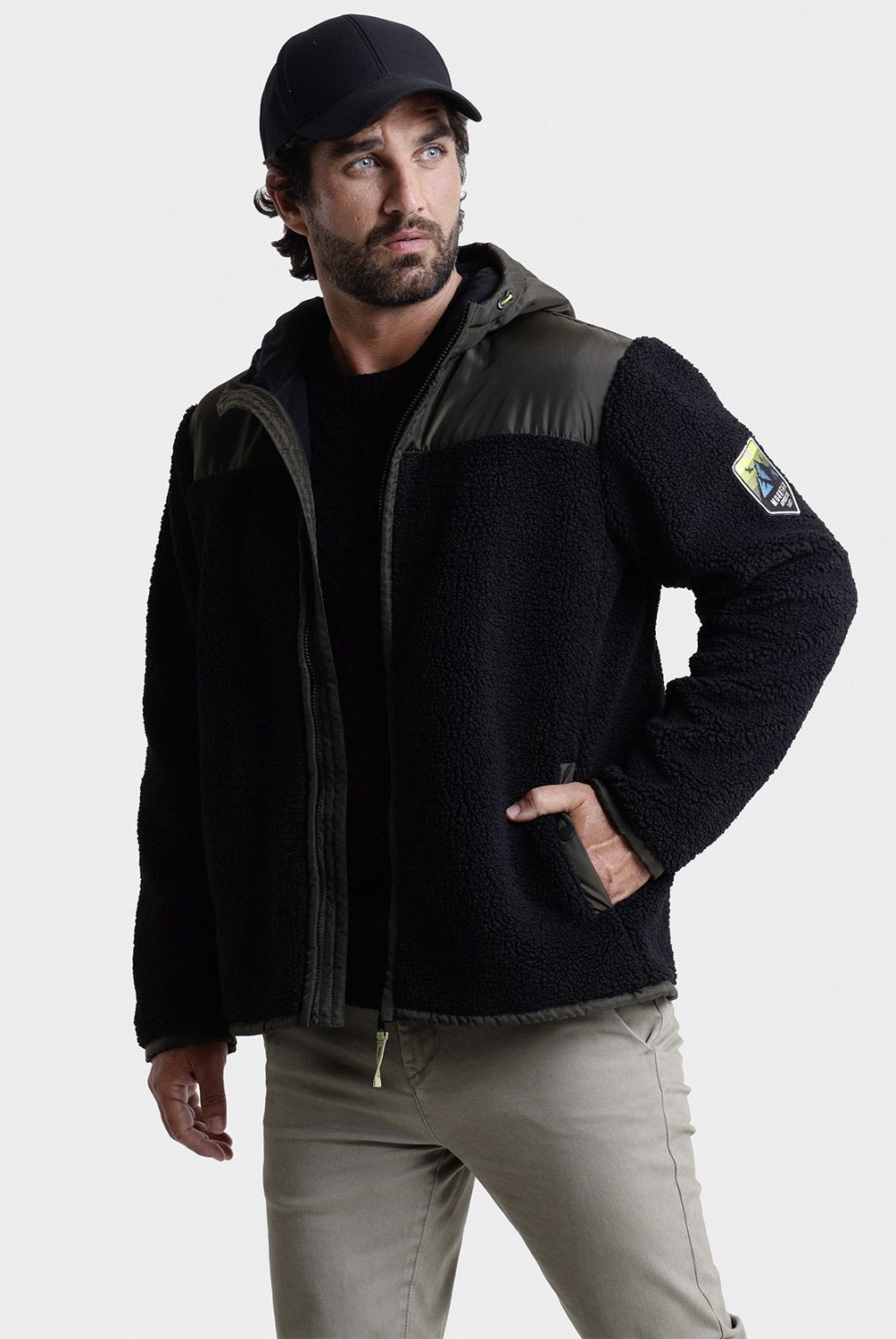 ARROW - Polar Manga Larga Con Gorro Regular Hombre Arrow