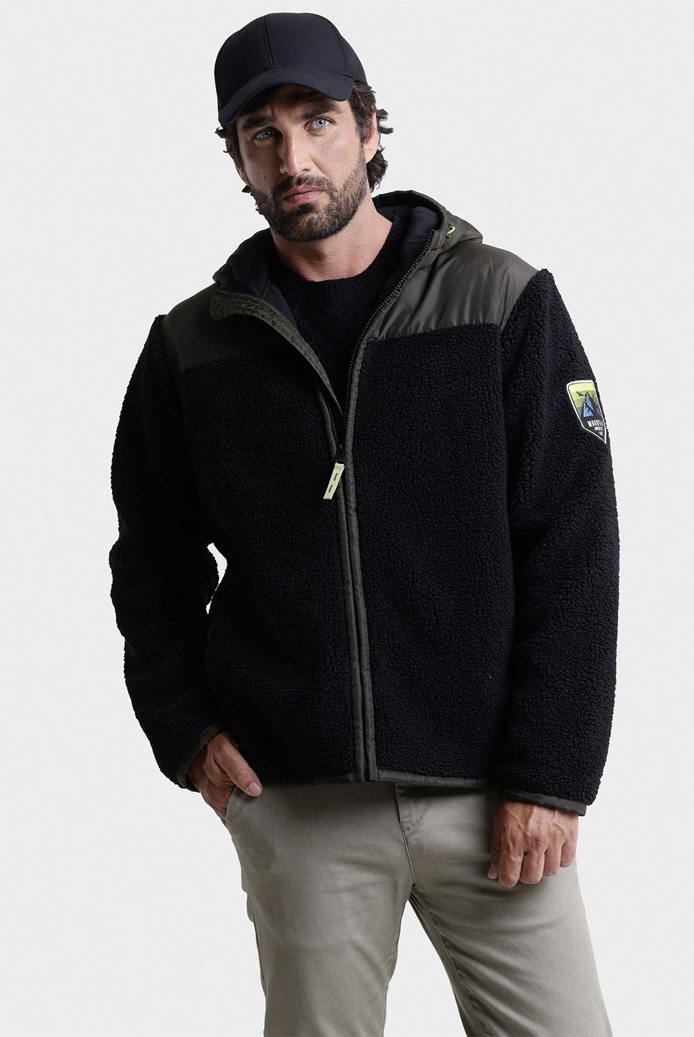 ARROW - Polar Manga Larga Con Gorro Regular Hombre Arrow
