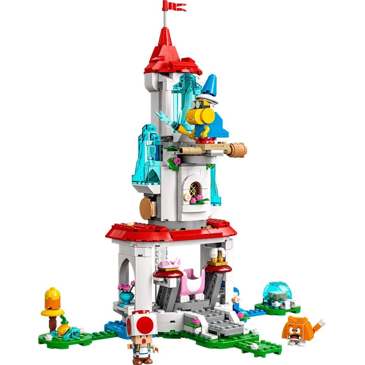 LEGO - Lego Super Mario: Torre de Hielo y Traje de Peach Felina