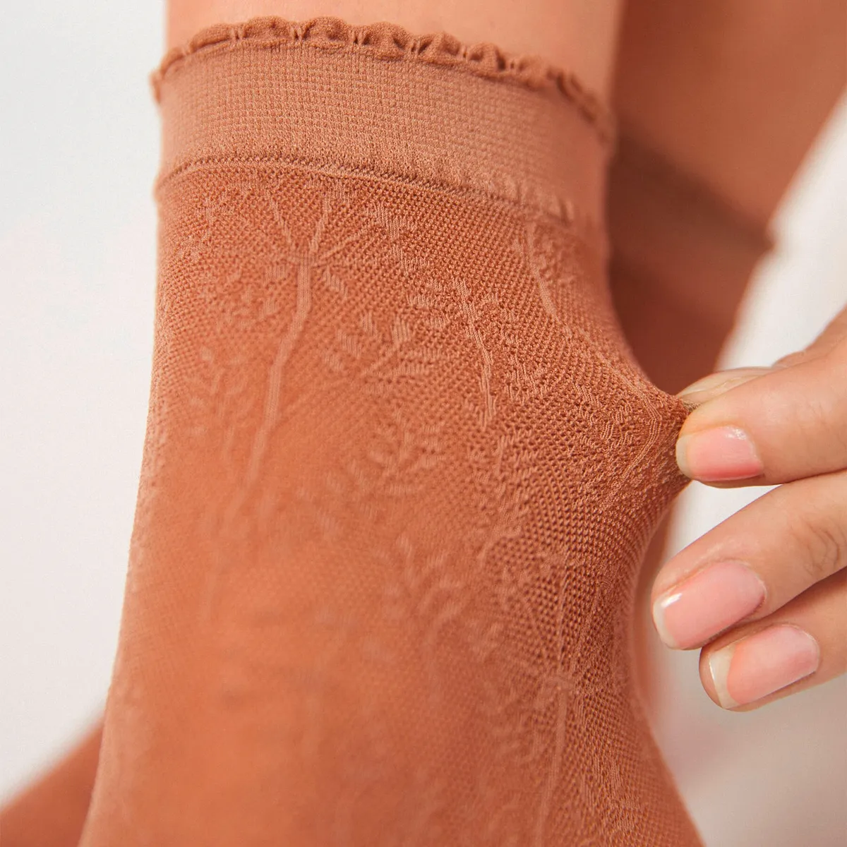 CALZEDONIA - Calcetín Cortos Transparentes Estampado Mujer Calzedonia