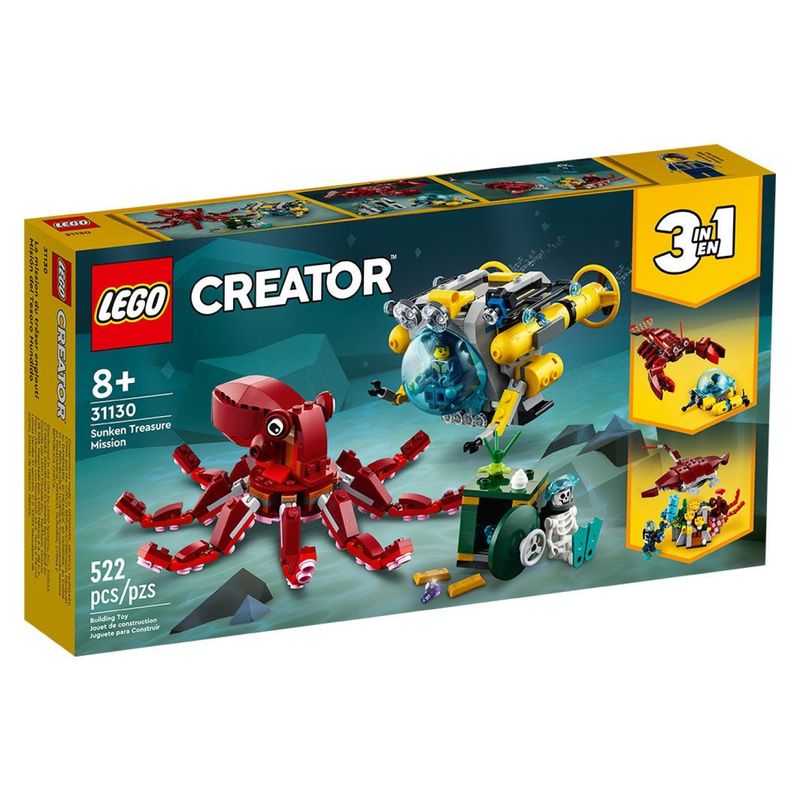 LEGO - Lego Misión Del Tesoro Hundido