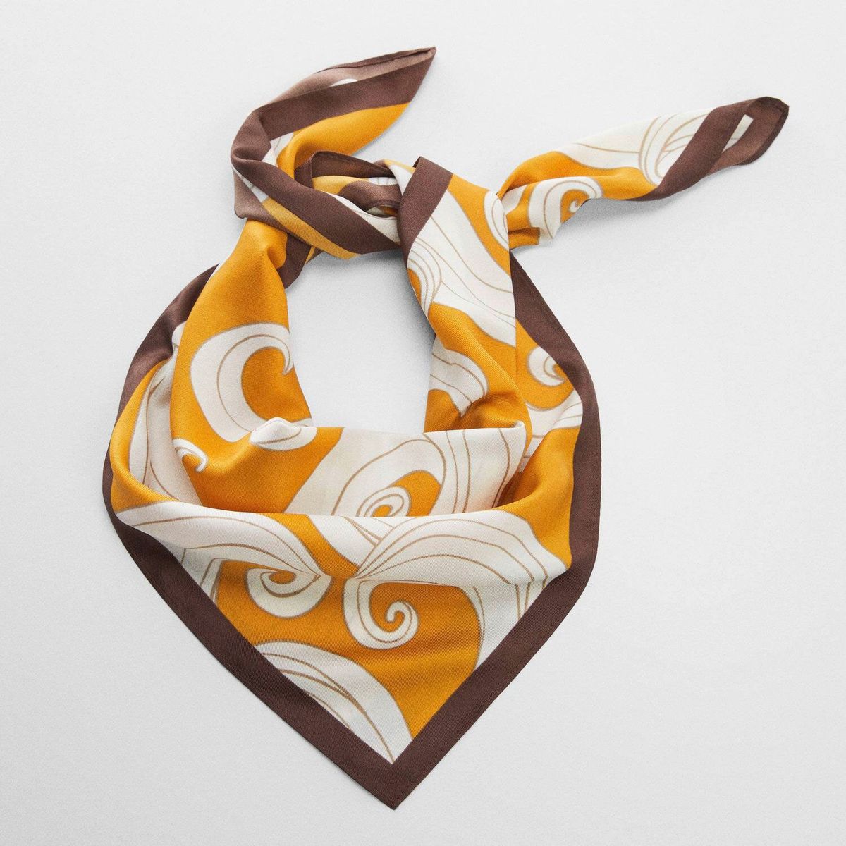 MANGO - Mango Pañuelo Estampado Mujer