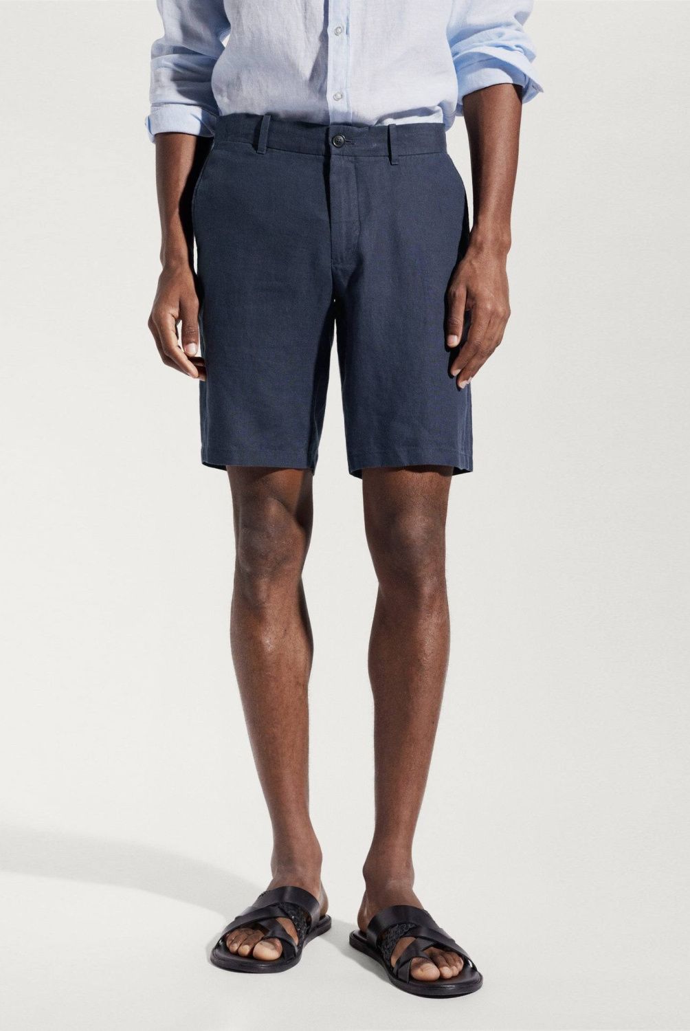 MANGO MAN - Bermudas Lino Hombre Mango Man