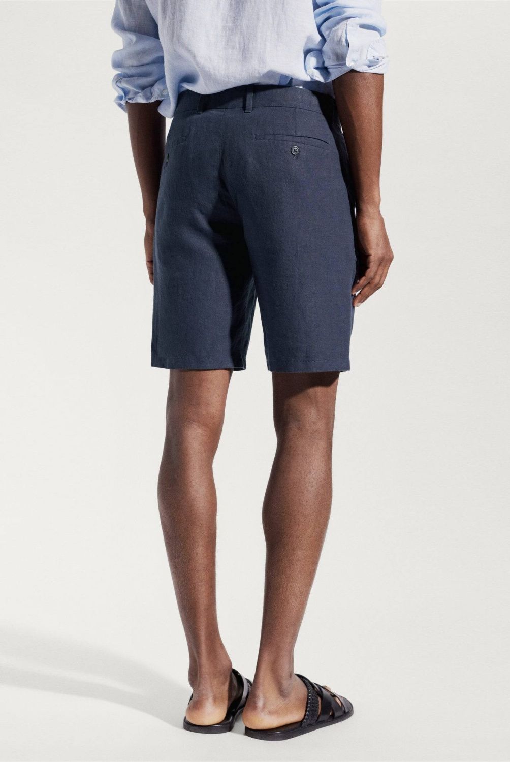 MANGO MAN - Bermudas Lino Hombre Mango Man