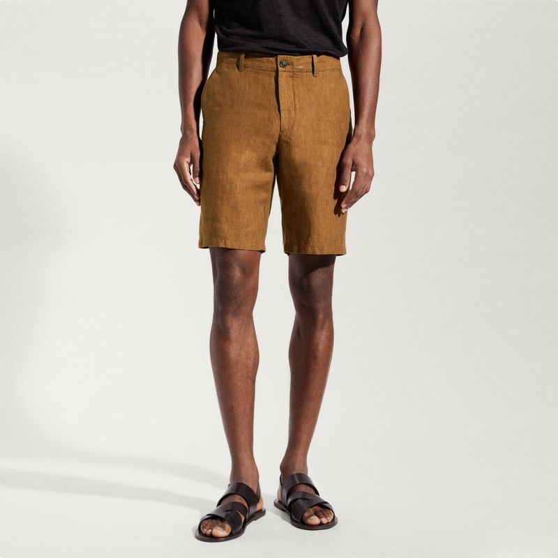 MANGO MAN - Bermudas Lino Hombre Mango Man