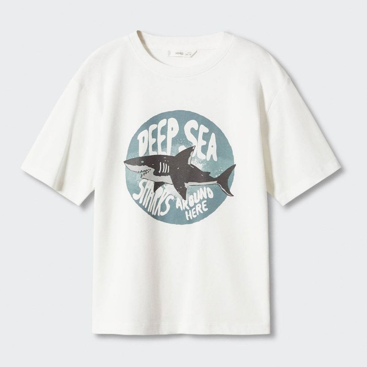 MANGO KIDS - Polera Dibujo Estampado Overcome Niño Mango Kids