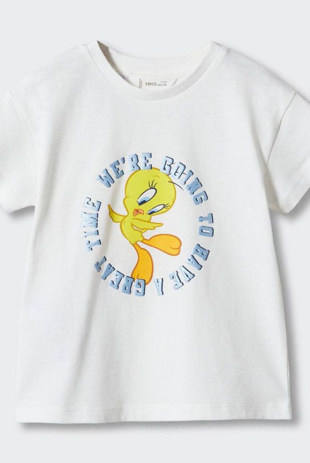 MANGO KIDS - Polera Piolín  Piolin Bebé Niña Mango Kids