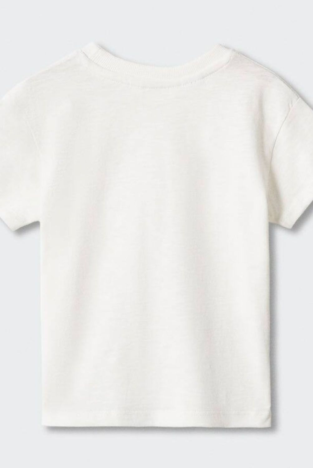 MANGO KIDS - Polera Algodón Estampado Ballena Bebé Niño Mango Kids