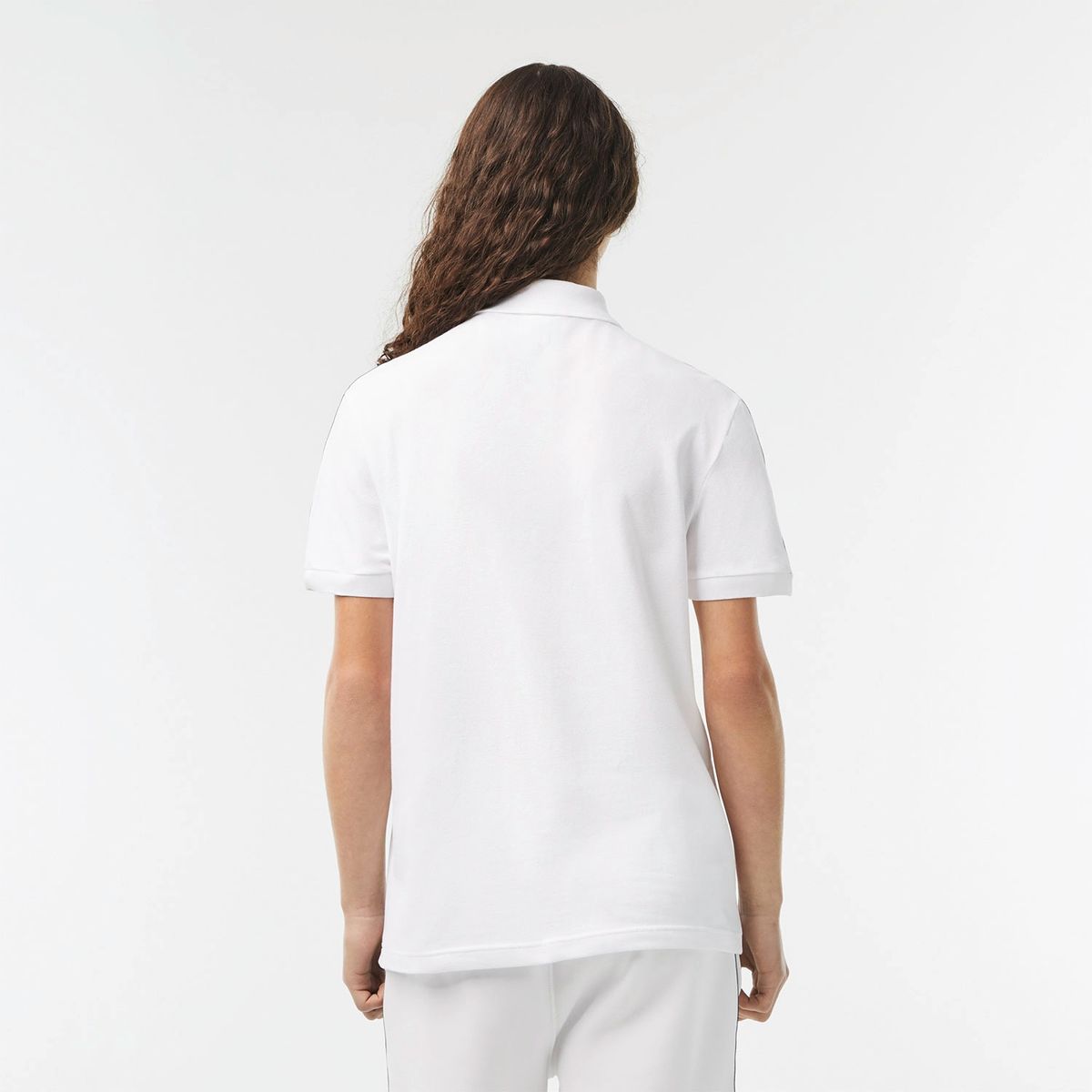 LACOSTE - Lacoste Poleras Con Cuello Manga Corta Algodón Hombre