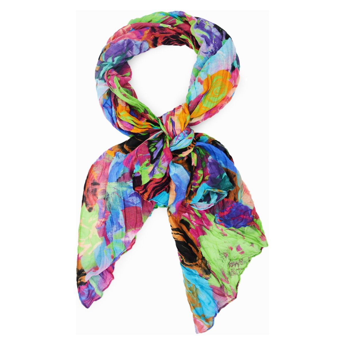 DESIGUAL - Pañuelo Estampado Mujer Desigual