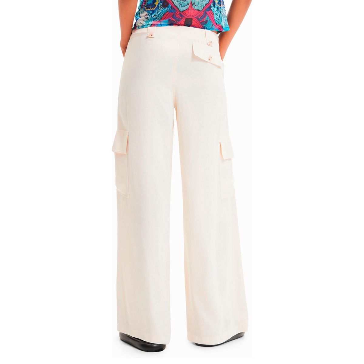 DESIGUAL - Pantalón Cargo Mujer Desigual