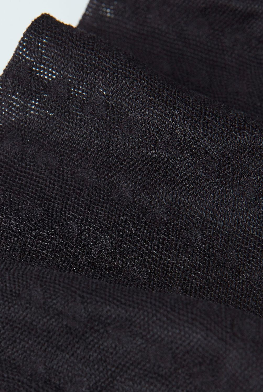 CALZEDONIA - Calcetines Largos de Red con Estampado de Flores Mujer Calzedonia