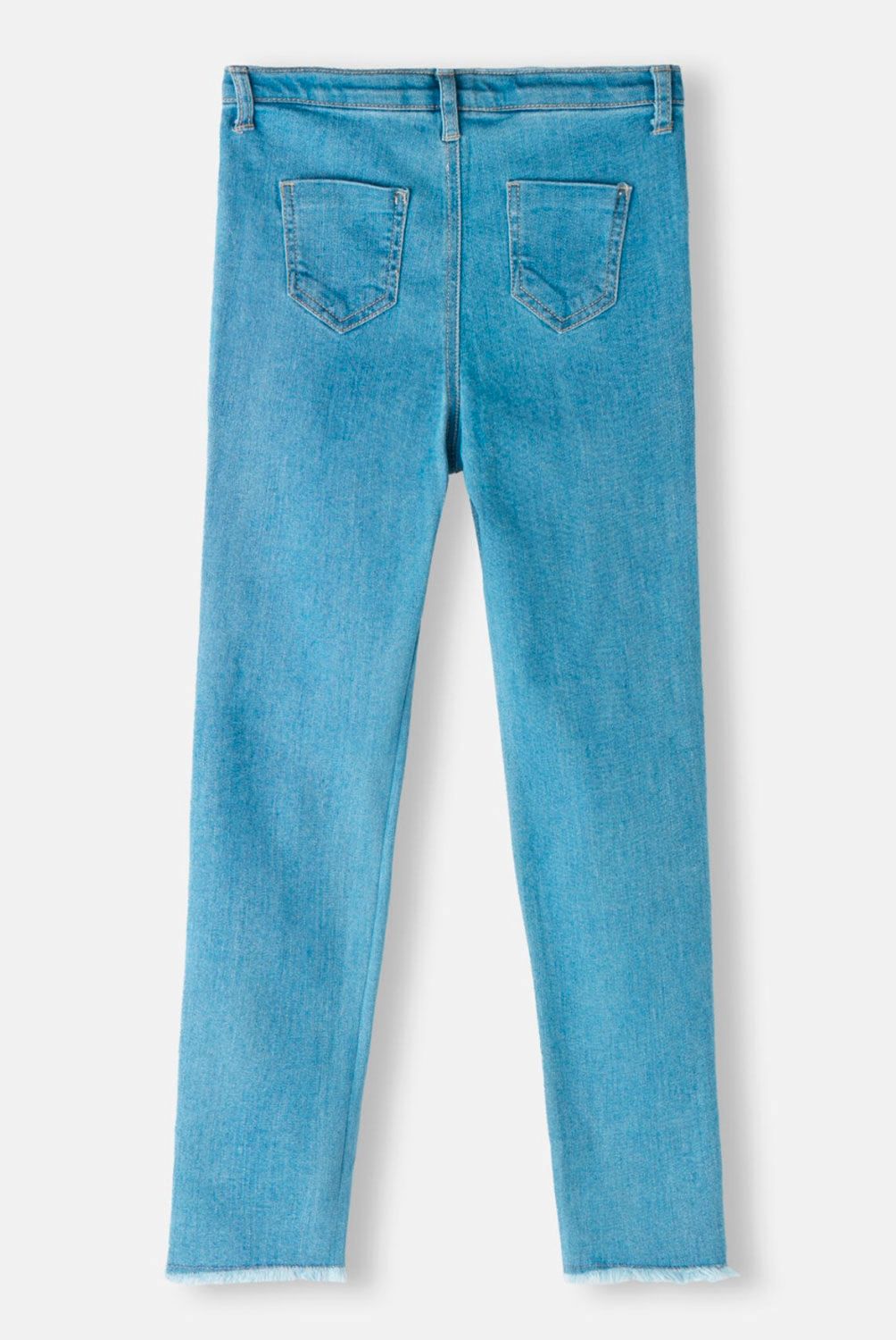 CALZEDONIA - Leggings Skinny Elásticos con Deshilachado de Niña Calzedonia