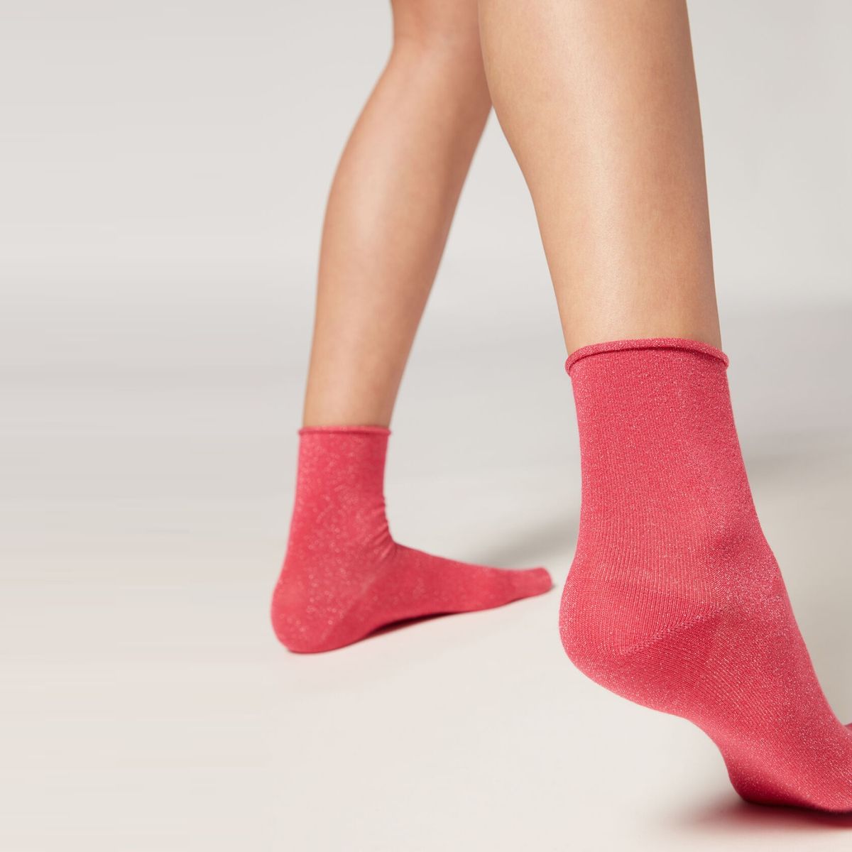 CALZEDONIA - Calcetines Cortos Estampados Mujer Calzedonia