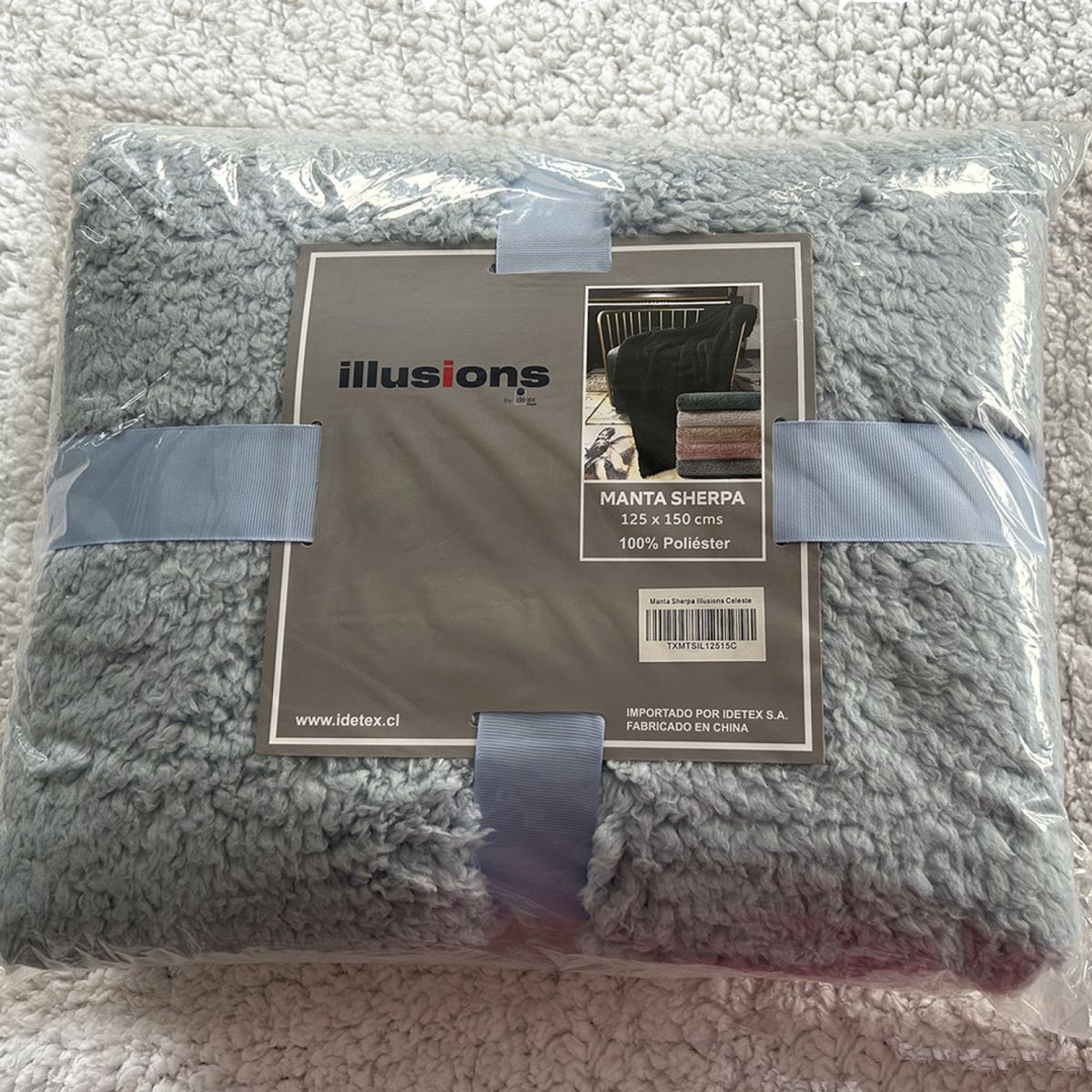 ILLUSIONS - Manta Sherpa Celeste Illusions