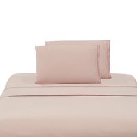 Juego de Sábanas Bordada Rosa King