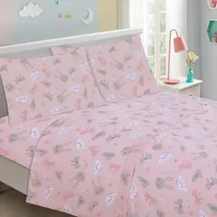 ILLUSIONS - Juego de Sábanas Infantil 144 Hilos Lady 1 Plaza
