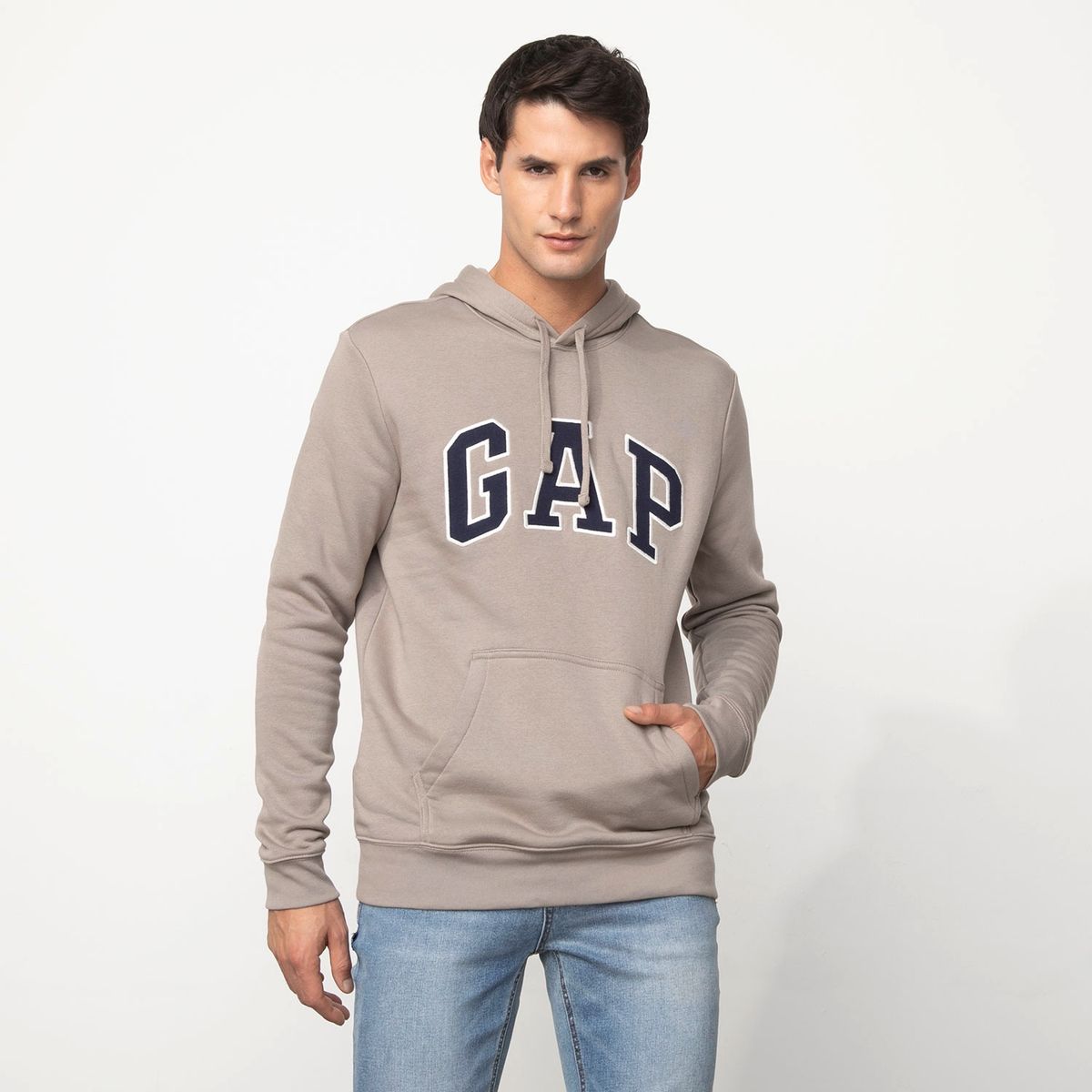 GAP - Poleron Manga Larga Algodón Hombre Gap