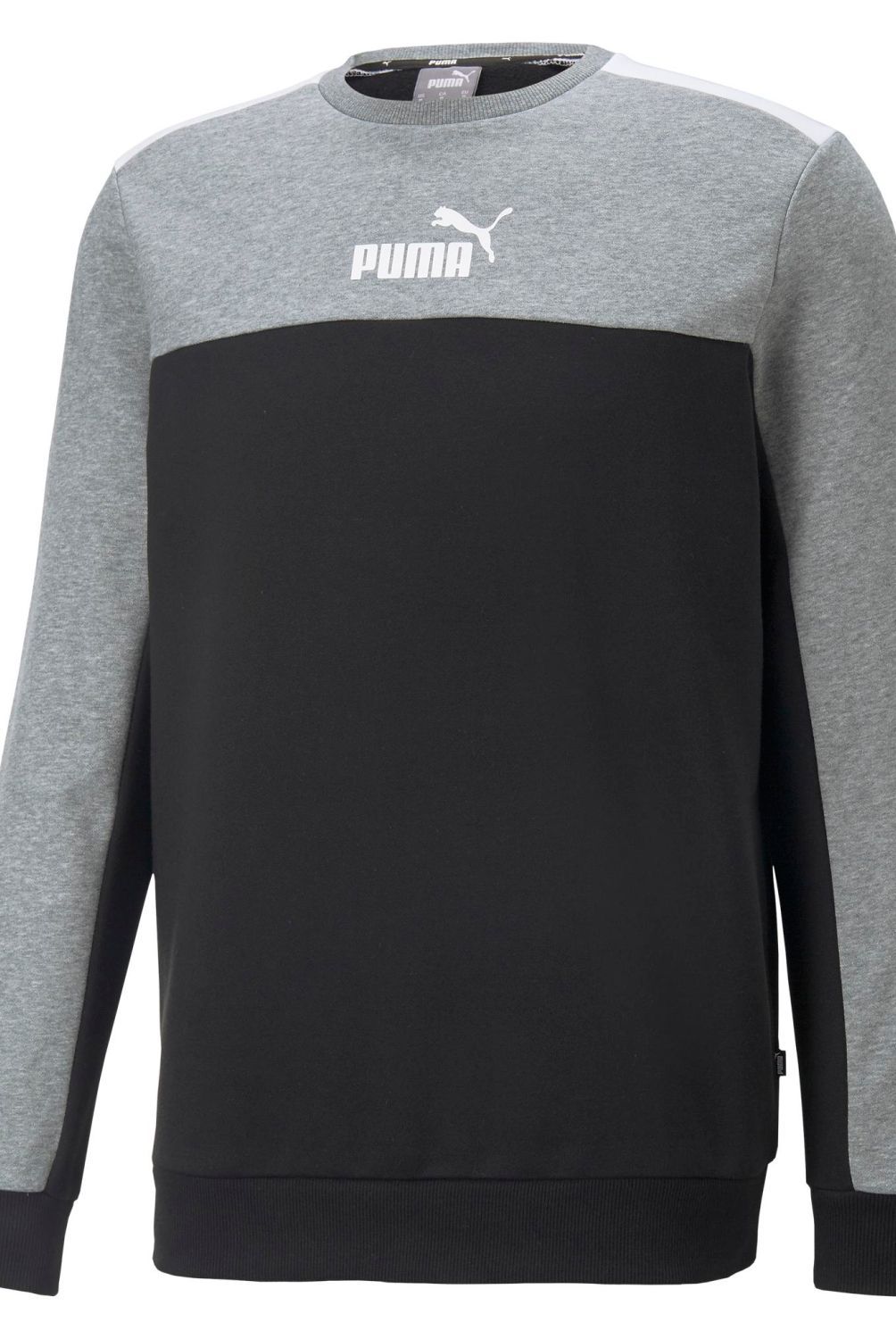 PUMA - Polerón  Crewneck Algodón Hombre Puma