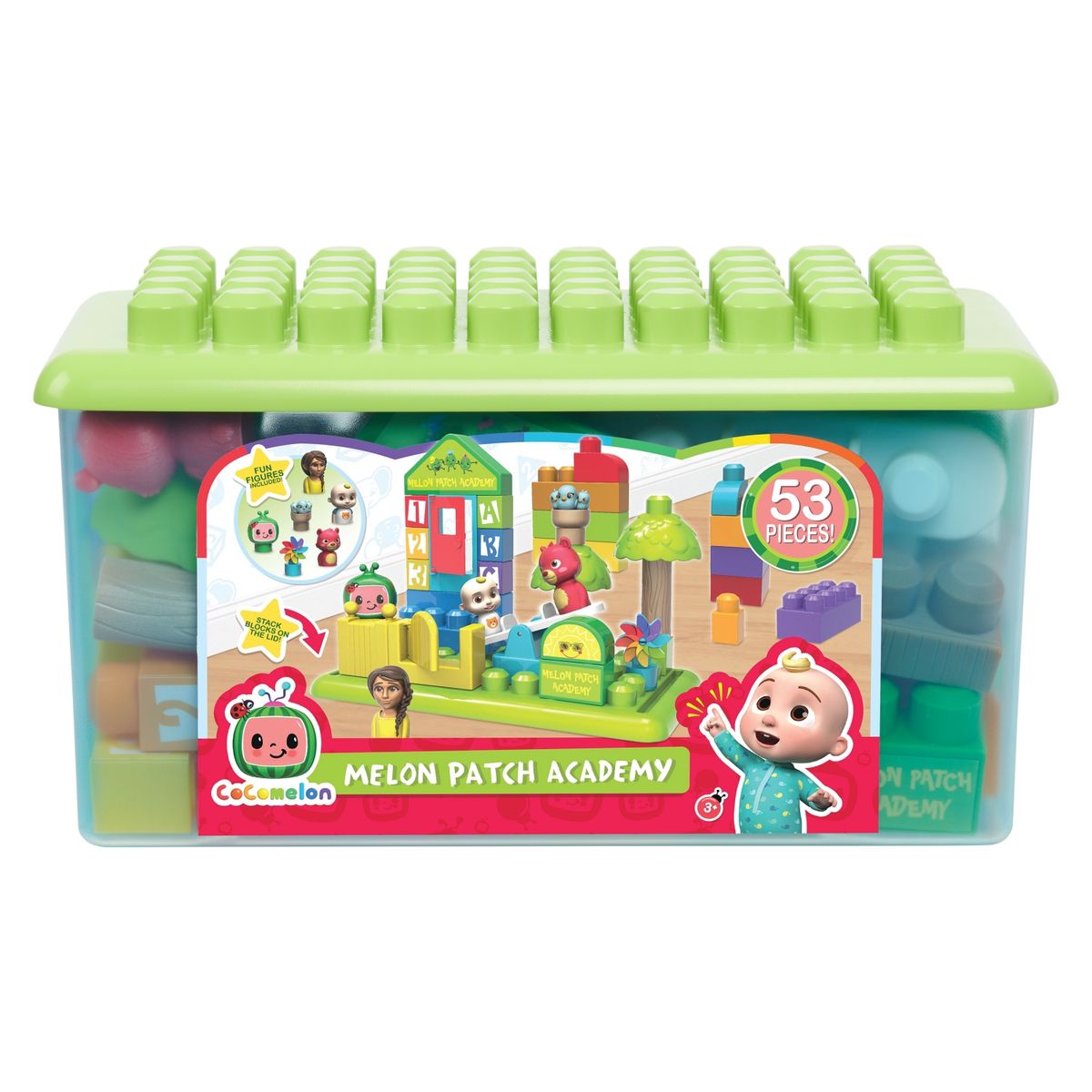 COCOMELON - Juego De Bloques 53 Pzas Cocomelon