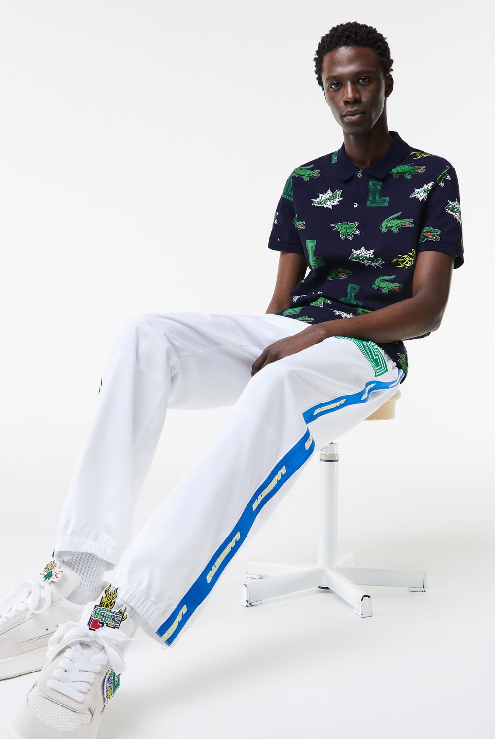 LACOSTE - Polera Polo Lacoste Hombre Azul PH1464