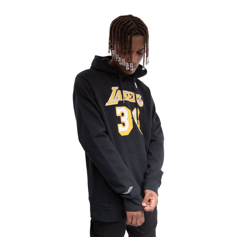MITCHELL & NESS - Polerón Hoodie Algodón Hombre Mitchell & Ness