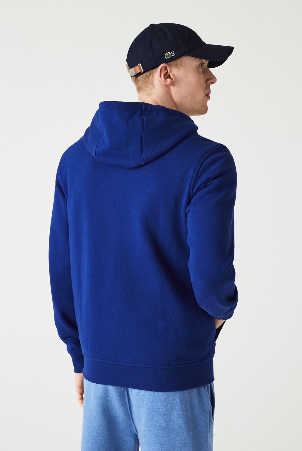 LACOSTE - Poleron Lacoste Hombre Azul SH1551