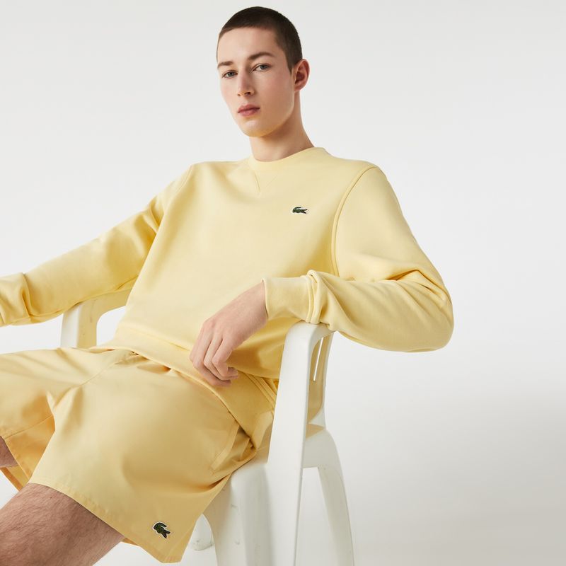 LACOSTE - Poleron Lacoste Hombre Amarillo SH1505