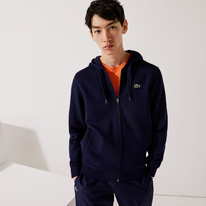 LACOSTE - Poleron Lacoste Hombre Azul SH1551