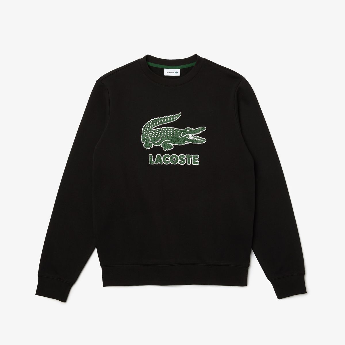 LACOSTE - Poleron Lacoste Hombre Negro SH3233