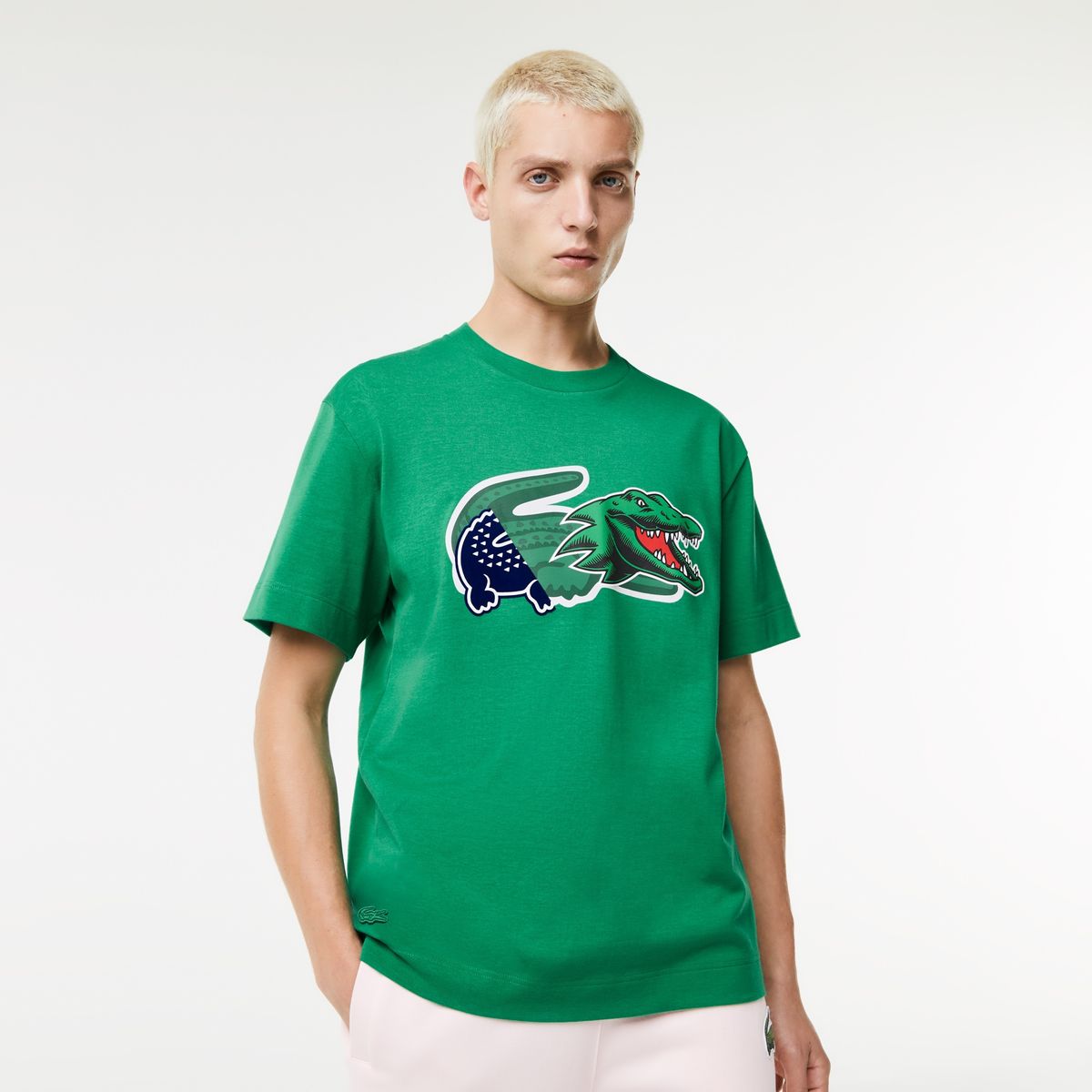 LACOSTE - Polera Lacoste Hombre Verde TH1410