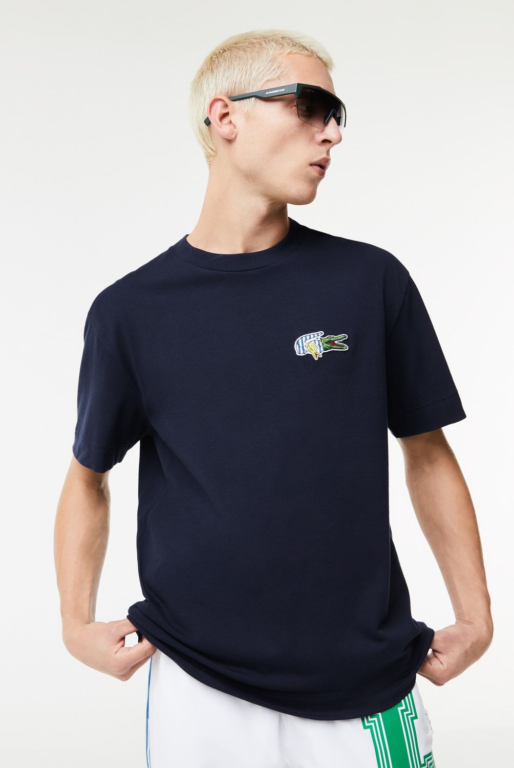 LACOSTE - Polera Lacoste Hombre Azul TH1362