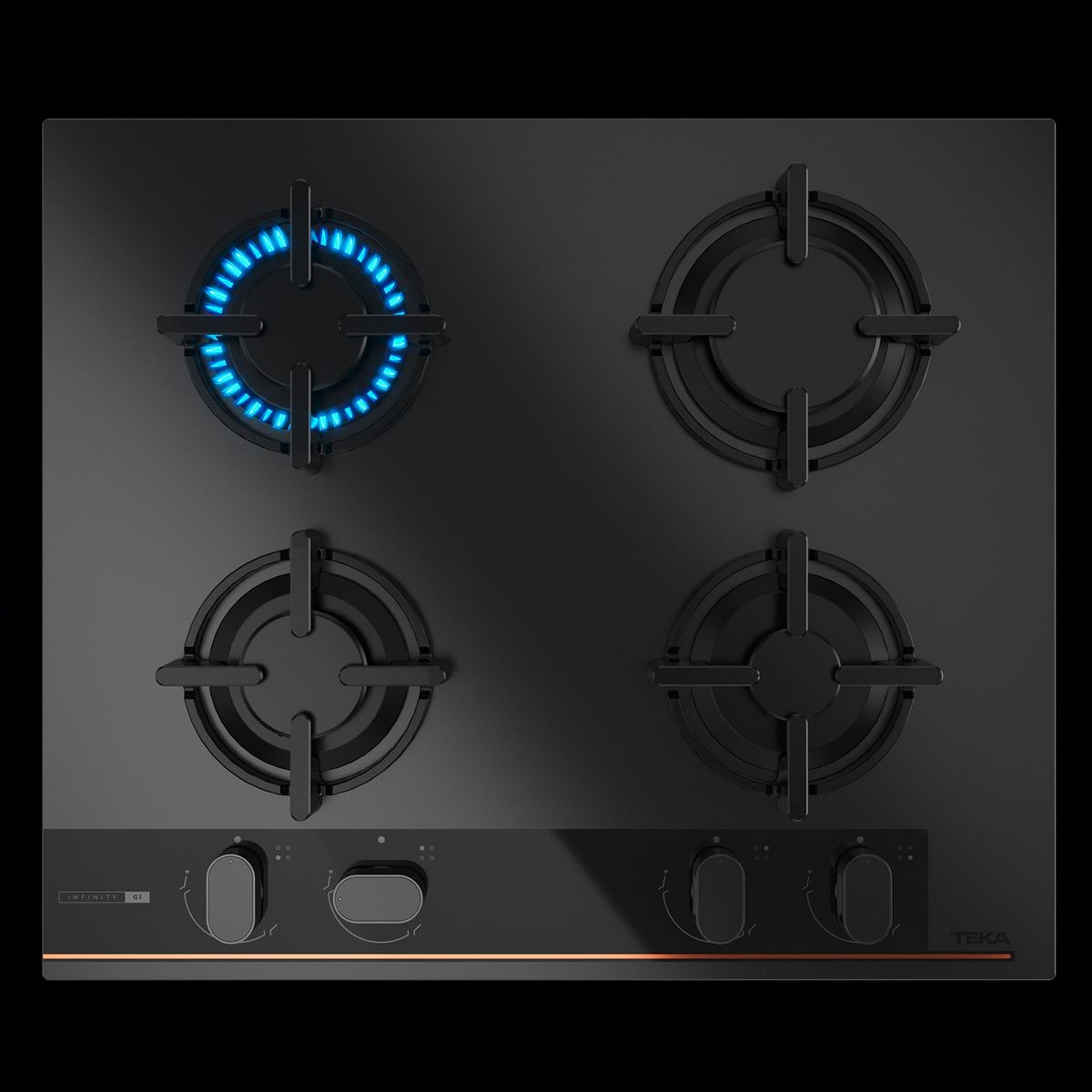 TEKA - Encimera Teka Gas Licuado 4Qgbc-64 G