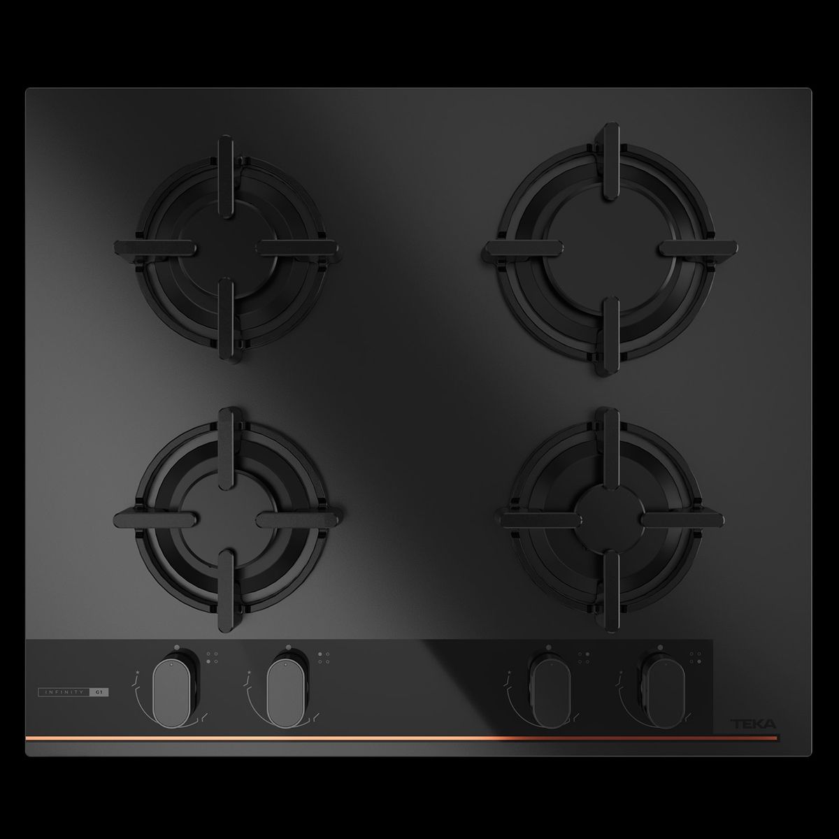 TEKA - Encimera Teka Gas Licuado 4Qgbc-64 G