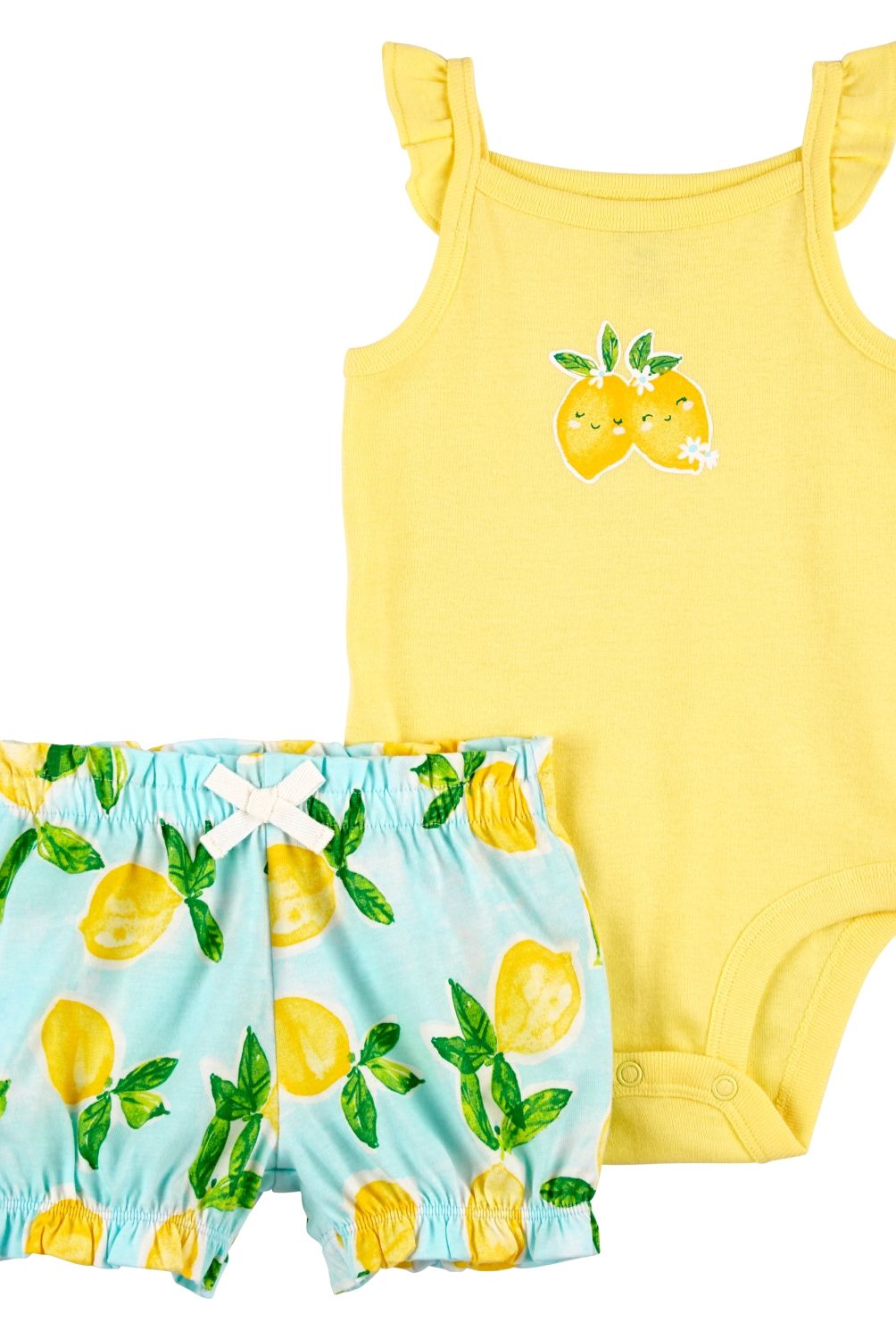 CARTER'S - Conjunto 2 Piezas Short Y Body Bebé Niña Carter's