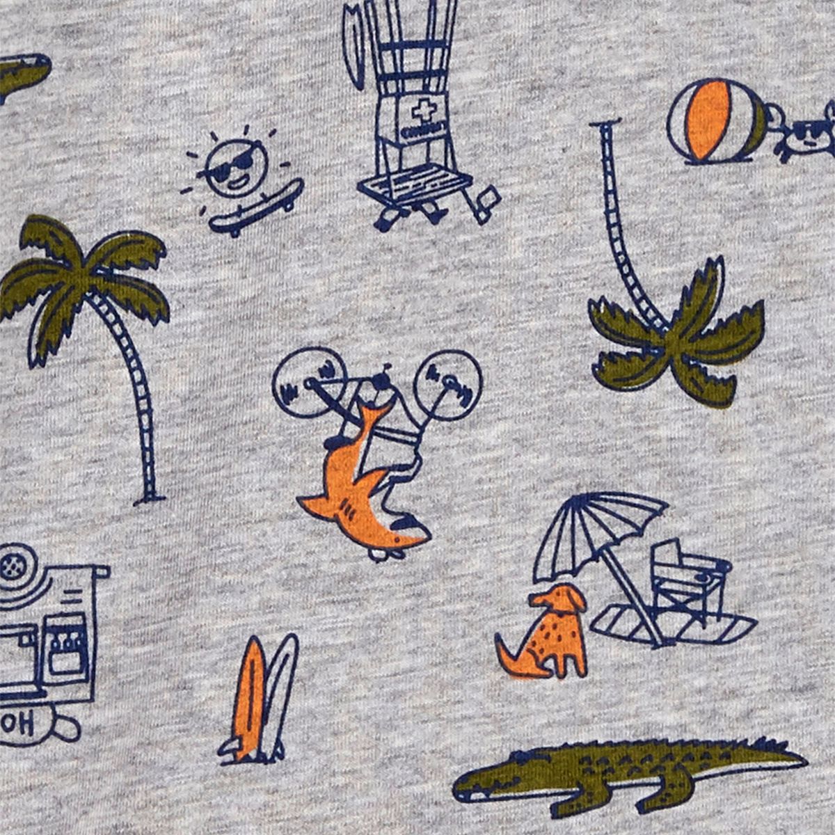 CARTER'S - Conjunto 2 Piezas Polera y Short Bebé Niño Carter's