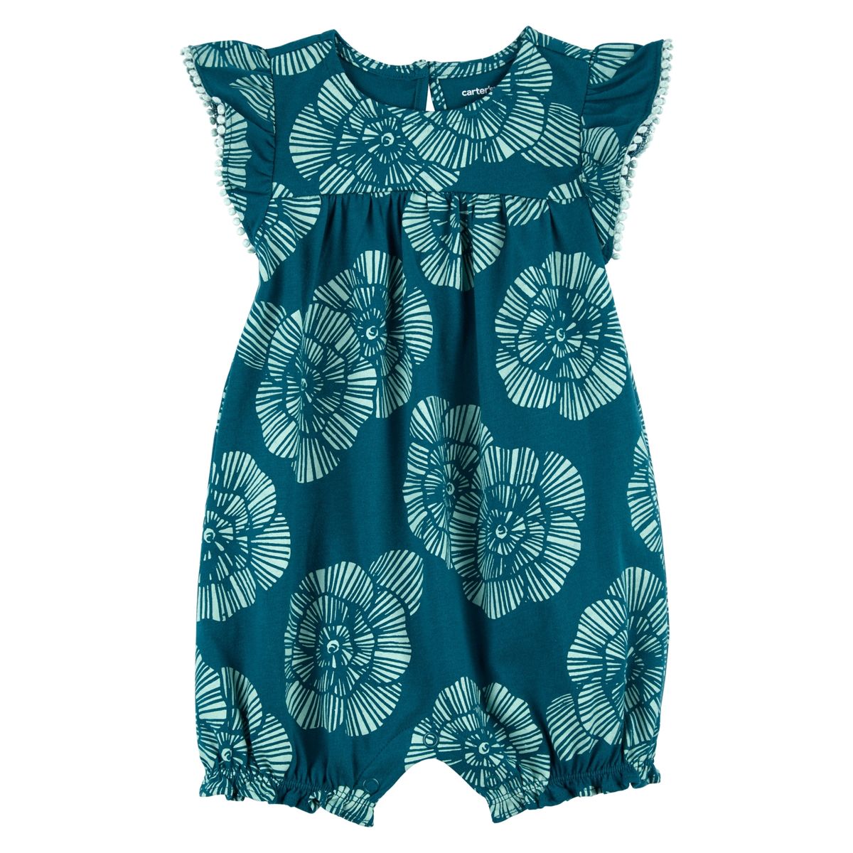 CARTER'S - Enterito Algodón Estampado Bebé Niña Carter's