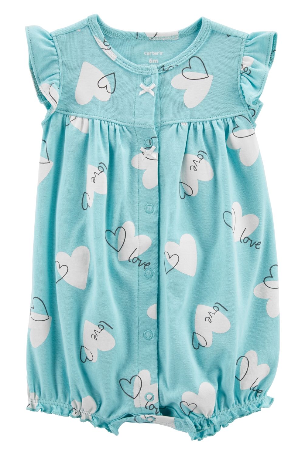 CARTER'S - Enterito Algodón Estampado Bebé Niña Carter's