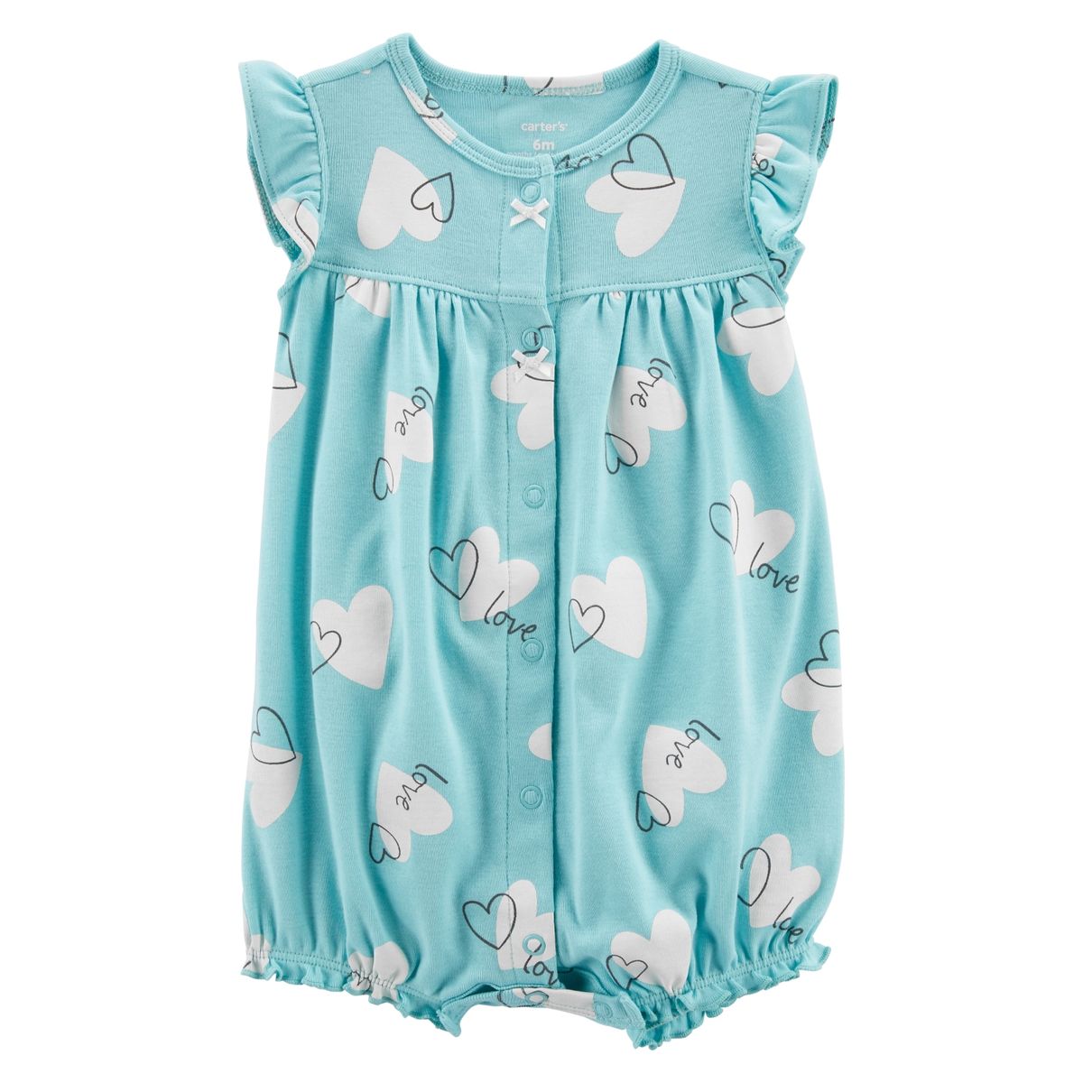 CARTER'S - Enterito Algodón Estampado Bebé Niña Carter's