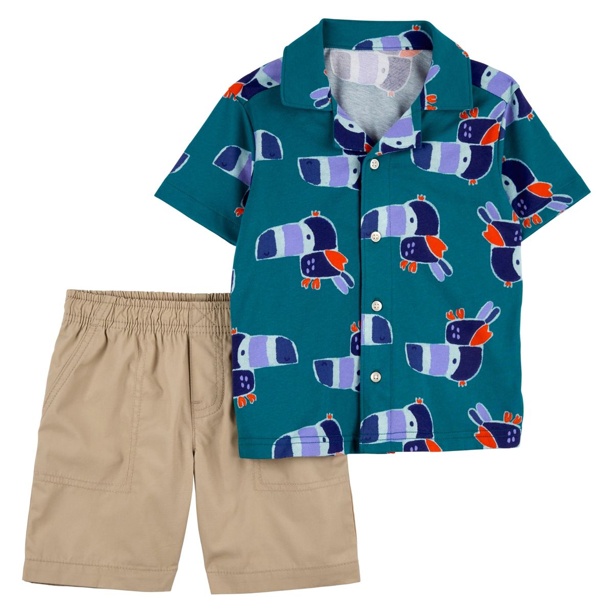 CARTER'S - Conjunto 2 Piezas Camisa y Short Niño Carter's