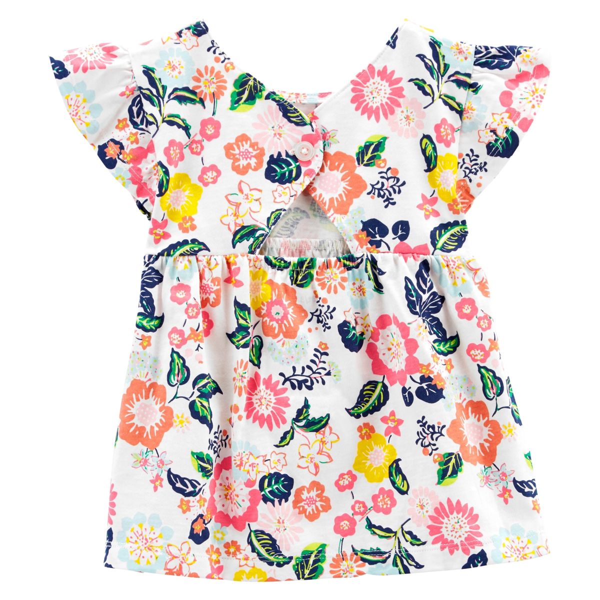 CARTER'S - Conjunto 2 Piezas Polera Y Short Tipo Calza Bebé Niña Carter's