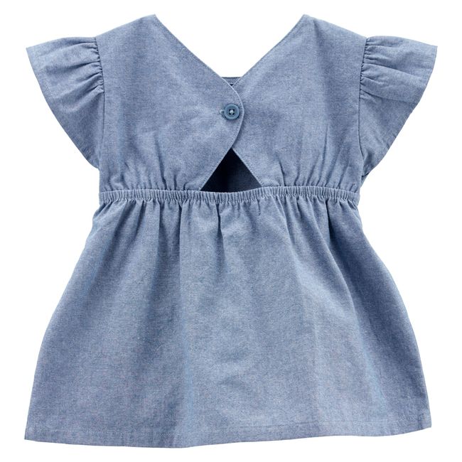 CARTER'S - Conjunto 2 Piezas Blusa Y Short Tipo Calza Bebé Niña Carter's