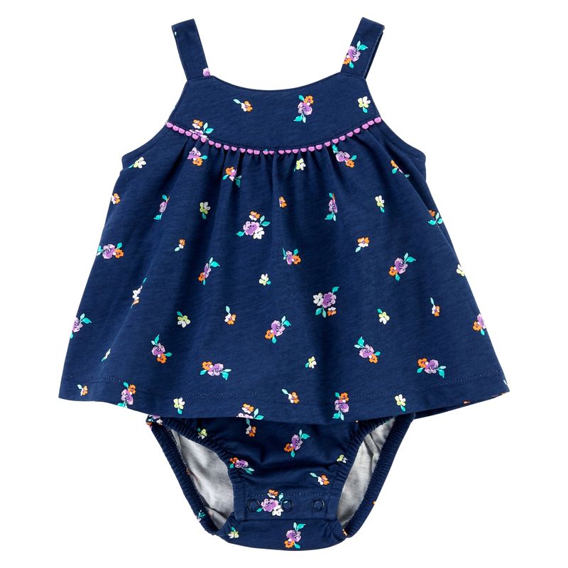 CARTER'S - Vestido de Sol Floral Bebé Niña Carter's