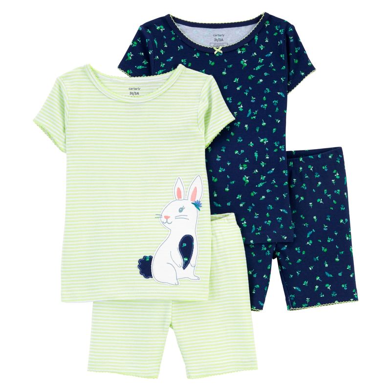 CARTER'S - Pijama 4 Piezas Niña Carter's