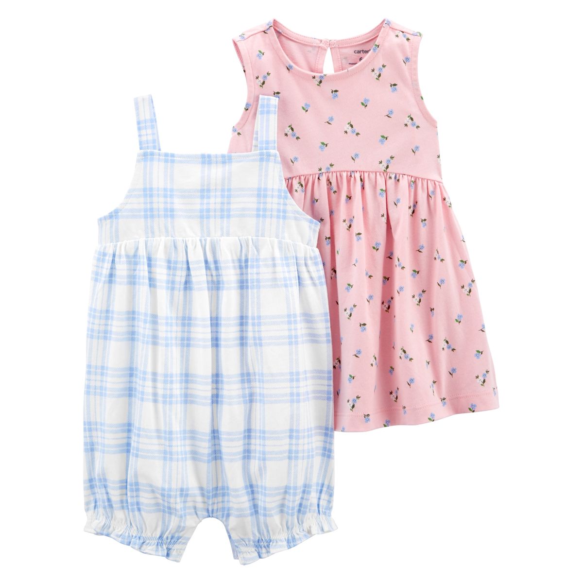 CARTER'S - Enterito y Vestido Pack 2 Unidades Bebé Niña Carter's