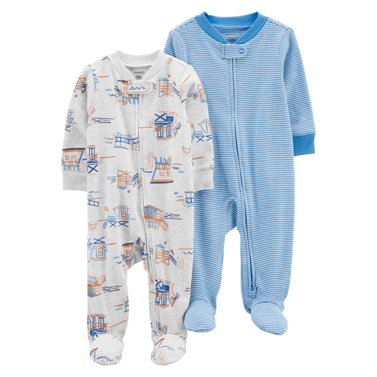 CARTER'S - Pijama Algodón Pack 2 Unidades Bebé Niño Carter's